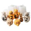 Halloween Pumpkin Molds for Candle Soap Chocolate Fondant Hollween Decorations, Pumpkin Silicones Molds Top Sale