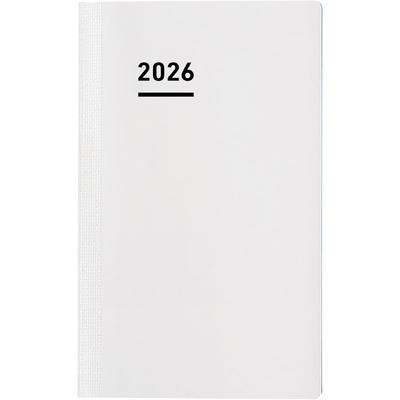 Kokuyo Jibun Techo Tagebuch mini 2026 Nachfüllpackung, Monatlich/Wöchentlich, B6 Slim, Ni-JRM-26, Start November 2025