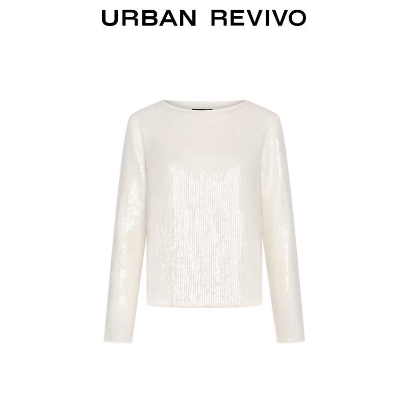 UR Women's Sequin-Embellished Knit Sweater