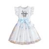 Sweet Butterfly Print Gauze Dress For Girls - Summer Children's Fashion Princess Dress
