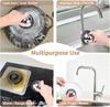 6/1Pcs Pot and Dish Brush Stainless Steel Round Handle Steel Ball Household Rust Removal Cleaning Tool Kitchen Utensils Scrubber