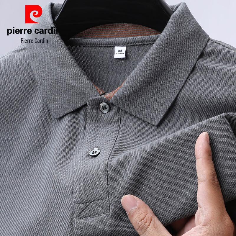 Pierre Cardin Men s Long Sleeve Cotton Polo Shirt 2XL