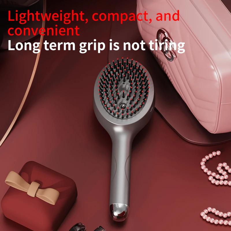 Electric Vibration Massage Comb Portable Hair Follicle Comb Scalp Oil Liquid Applicator Head Massager Hair Growth Anti Loss Care
