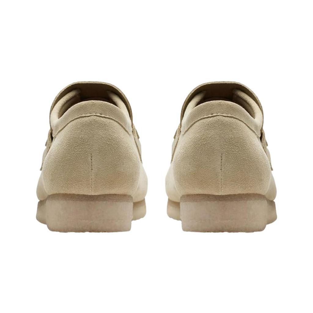 Clarks Wallabee Crepe Standard UK8 Loafers, Sole, Shoes, Suede, Maple, Beige, Men's, 26172504, Maple_Suede, (26.0cm)