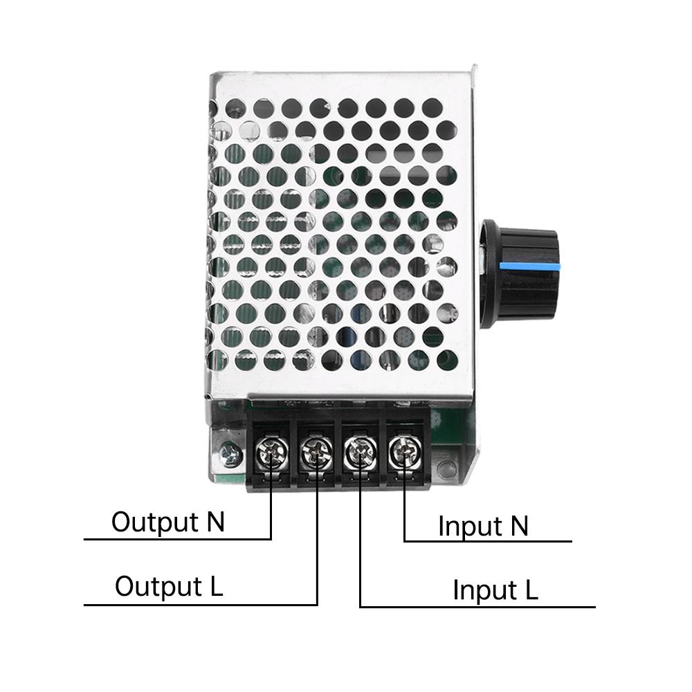 1111W 111V AC SCR Voltage Regulator Dimmer Electric Motor Speed Controller Electronic Volt Regulator Dimmer Thermostat Regulator