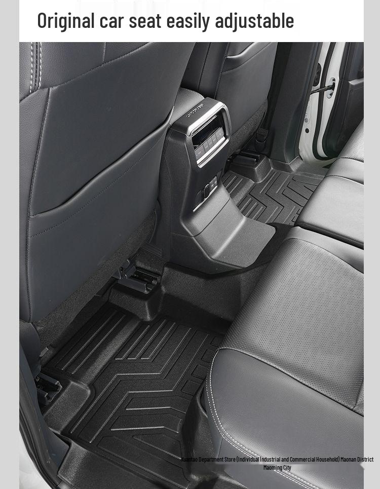 Toyota Prado TPE Floor Mats (2010-2025 Models) - Full Coverage, Car Interior Accessories