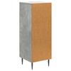 Sideboard Concrete Grey 33 x 34.5 x 89.5 cm Particleboard