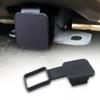 Tow Plug Tube Cap Protector Trailer Hitch Receiver Cover Plug Waterproof 2 Inch Receiver Auto Square Plug Tow Hook Cover