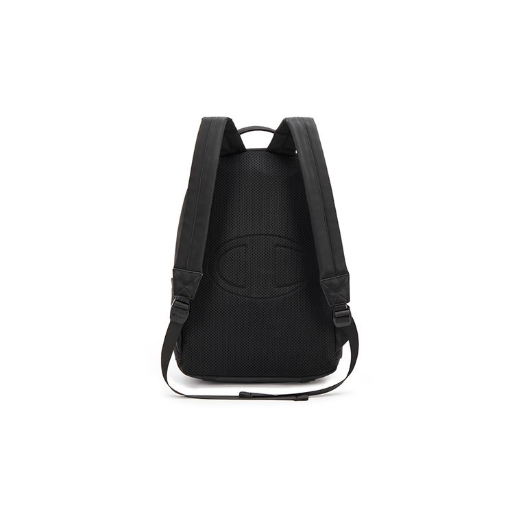Champion Champ Tracer Backpack 2 Script Logo Leather Label Metal Buckle Fashionable Versatile Trendy Fabric Synthetic Leather Backpack U4AACPU05