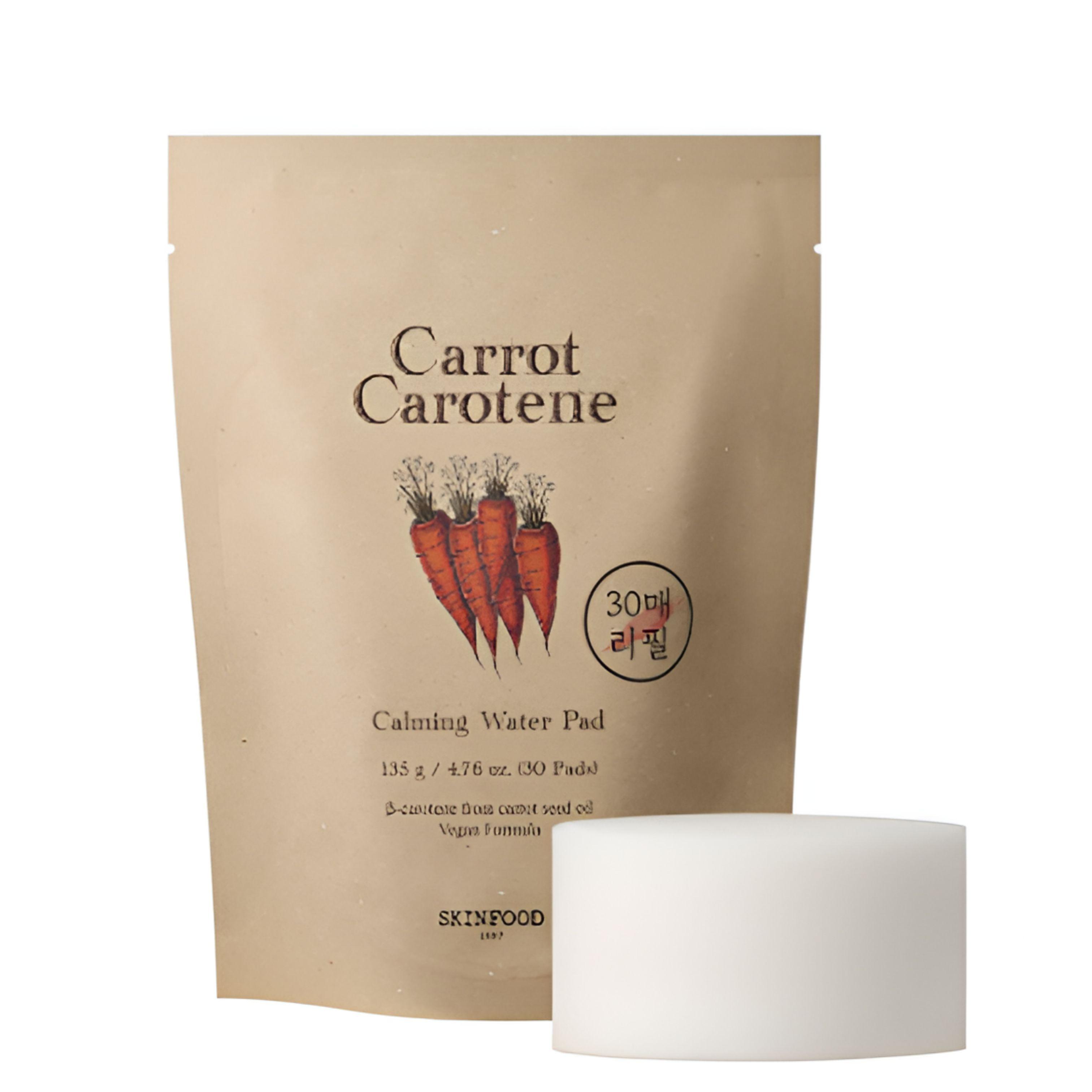 

SKINFOOD Carrot Carotene Calming Water Pad (Refill) 30 sheets