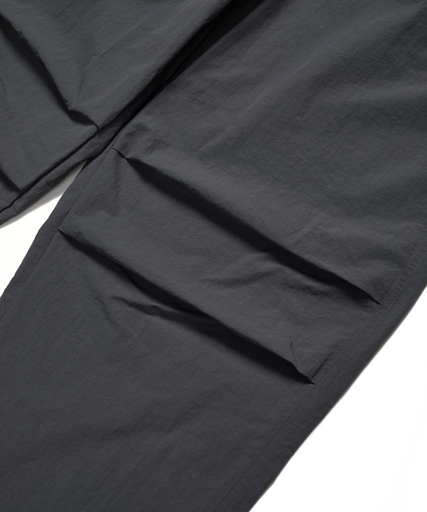 SOUNDSLIFE Hard Shell Parachute Pants Charcoal