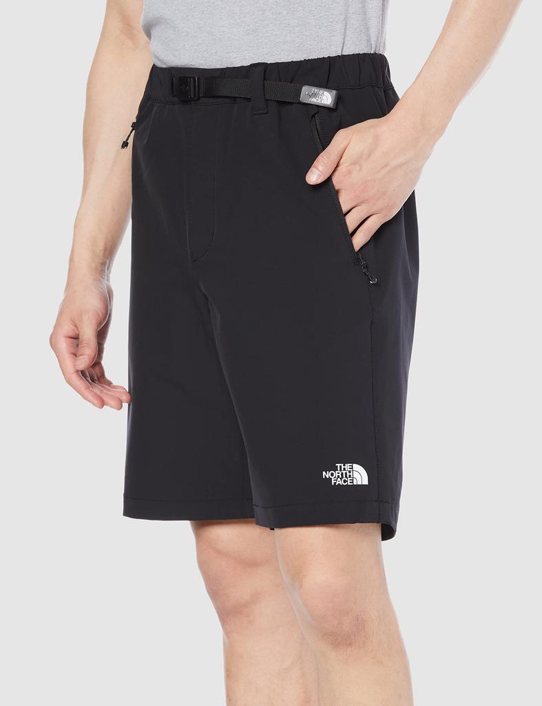 The North Face Barb Water L Shorts, Men's, Repellent, Stretch, Black,