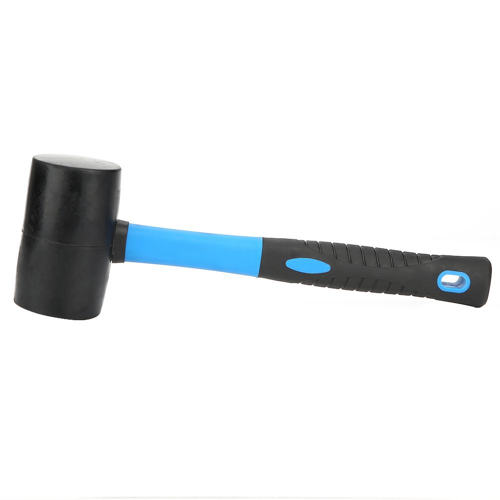Double Side Soft and Hardness Blue Black Rubber Hammer Installing Tool
