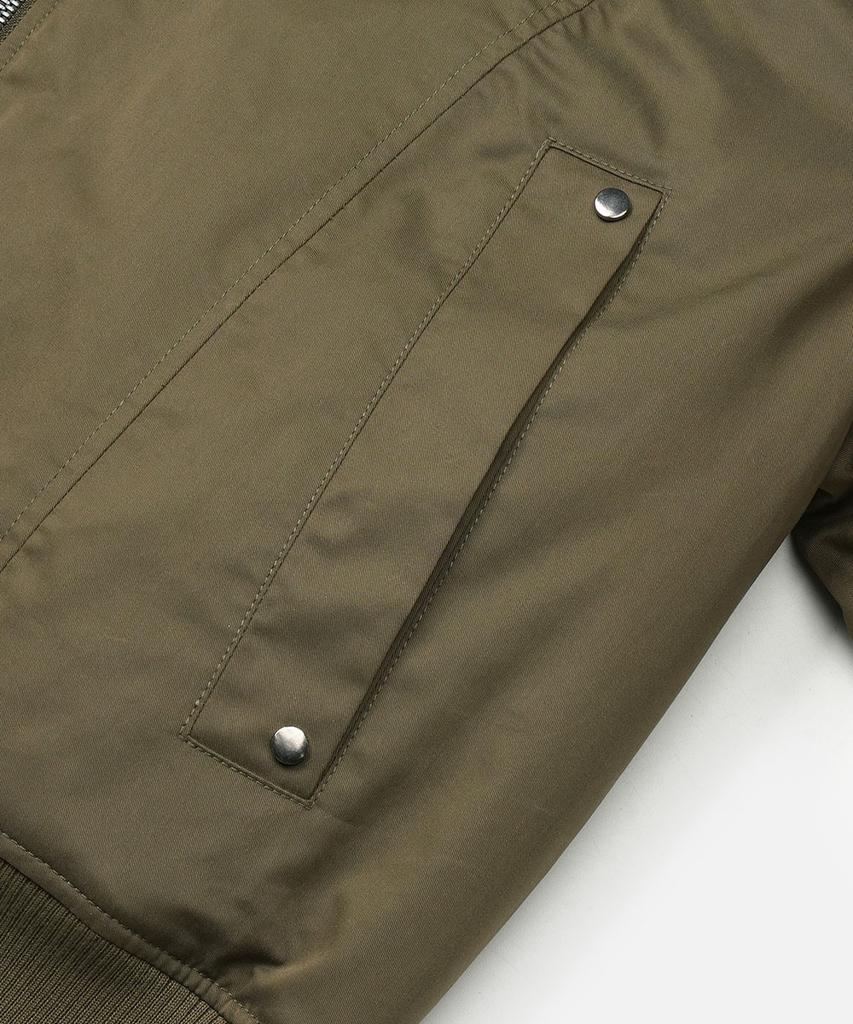 607Code Inside Two-Way Ma-1 Jacket (Khaki)