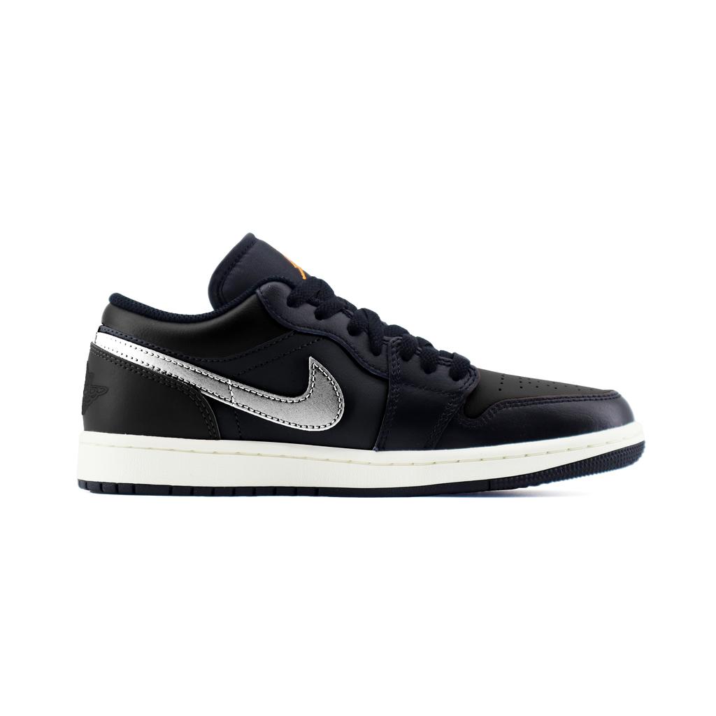Jordan Air Jordan 1 Cool Black Abrasion Resistant Abrasion Resistant Low top Vintage Basketball Shoes Unisex 553558-081(Team1253-)