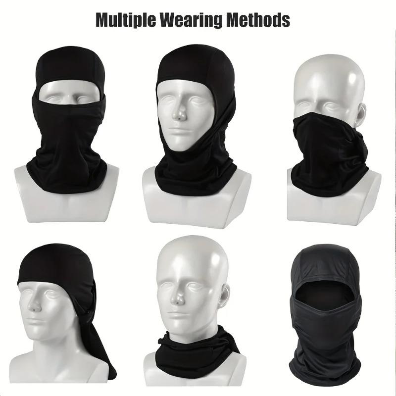 Camouflage Balaclava Cap Outdoor Sunscreen Breathable Full Face Mask Bicycle Motorcycle Helmet Inner Cap Men Women Cycling Mask