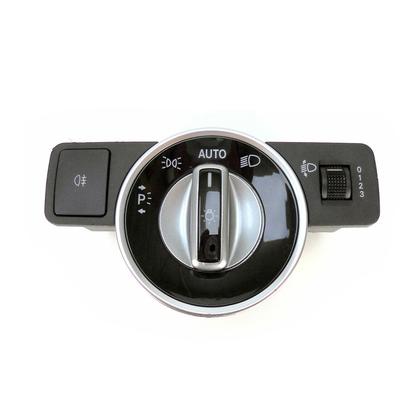 A2049053103  Knob Button Headlight Switch Light Switch Chrome For Mercedes Benz B C GLK Lights Switch Control Unit