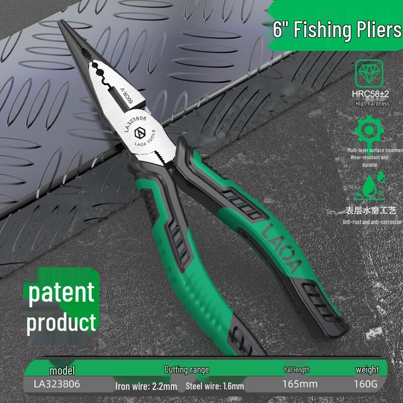 LAOA Wavy Handle Eccentric Pliers