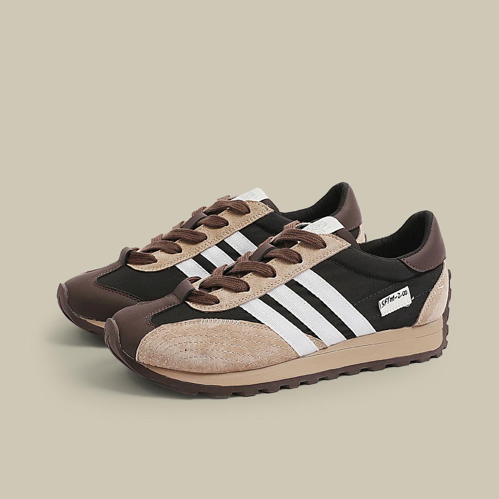 Leather Forrest Gump Shoes Women'S Shoes German Training Thick-Soled Thick-Soled Breathable Sports And Leisure Trendy Shoes