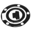 Carbon Fiber Motorcycle Gas Tank Cap Pad Cover Sticker Decals Black Motorcycle Gas Cap Replacement for YZF R1 R6 FZ1 FZ6 FZ1000 FJR1300