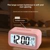 Alarm Digital Rechargeable Clock With Smart Light Sensor Room Gift Decoration