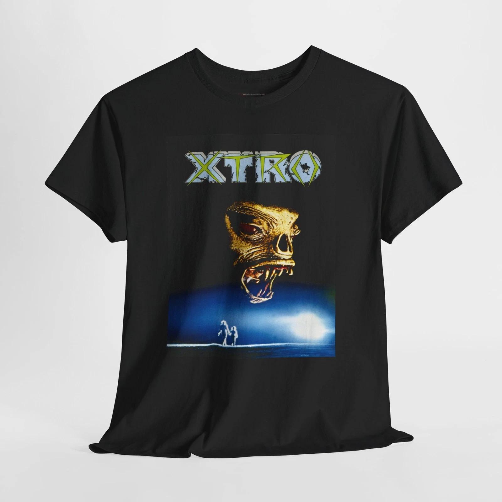 Xtro 1982 Retro Movie Poster Horror Unisex Graphic T-Shirt 3XL