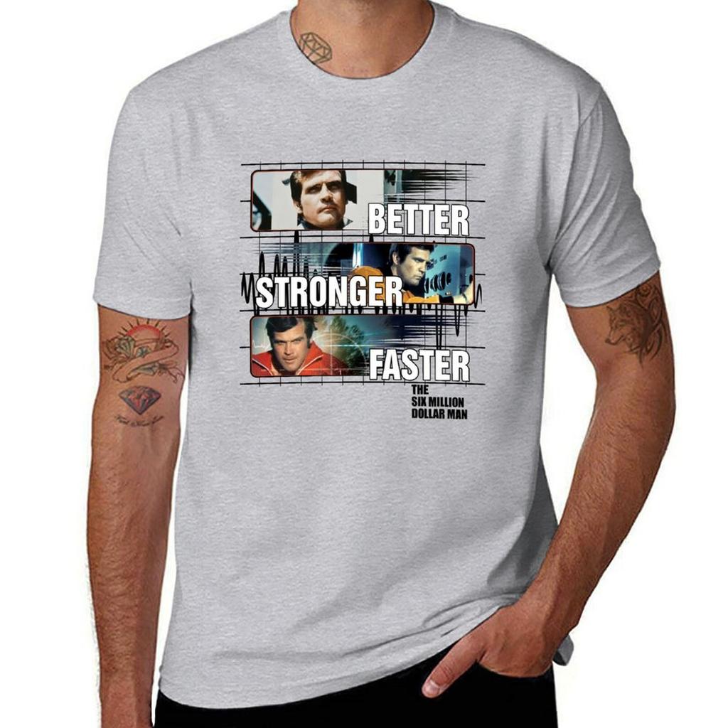 The Six Million Dollar Unisex Better Stronger Fas Steve Austin Bigfoot Tshirt Customizeds Sweat Shirts Unisex