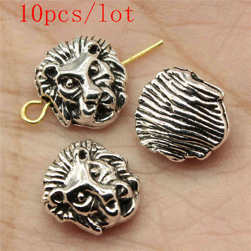 Tierische Perlen mit kleinem Loch, Komponenten, Schmuckherstellung, Kunsthandwerk, DIY-Zubehör