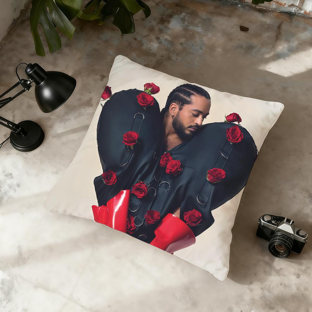 S-Slimane French Singer cushion cover Home Office Convenient Nordic Simplicity Hit With Zipper Cushion Cover