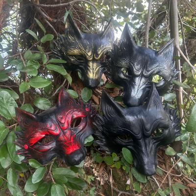 3D Fuchs Wolf Anime Maske - Halloween Karneval Cosplay Zubehör
