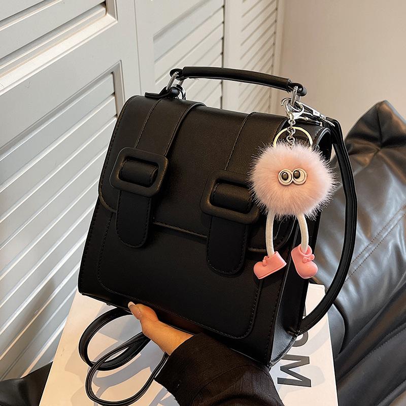 

Рюкзак женский рюкзак 2024 новый корейский выпуск студенческий универсальный премиум Sense Cambridge сумка многофункциональная сумка через плечо школьная сумка No specification чёрный