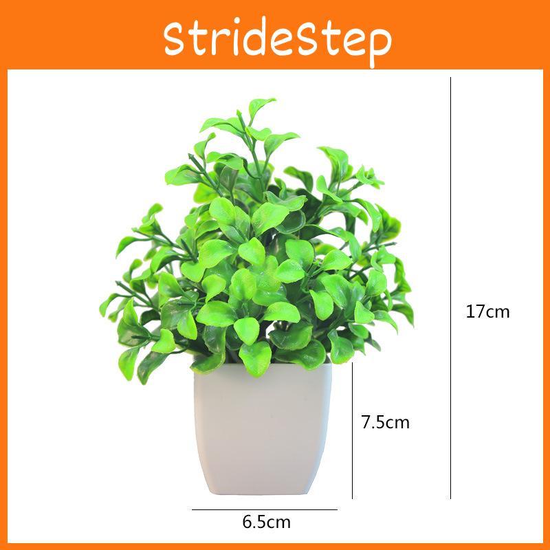 Plastový eukalyptus magnólie v květináči bonsaj pro vnitřní dárkovou dekoraci