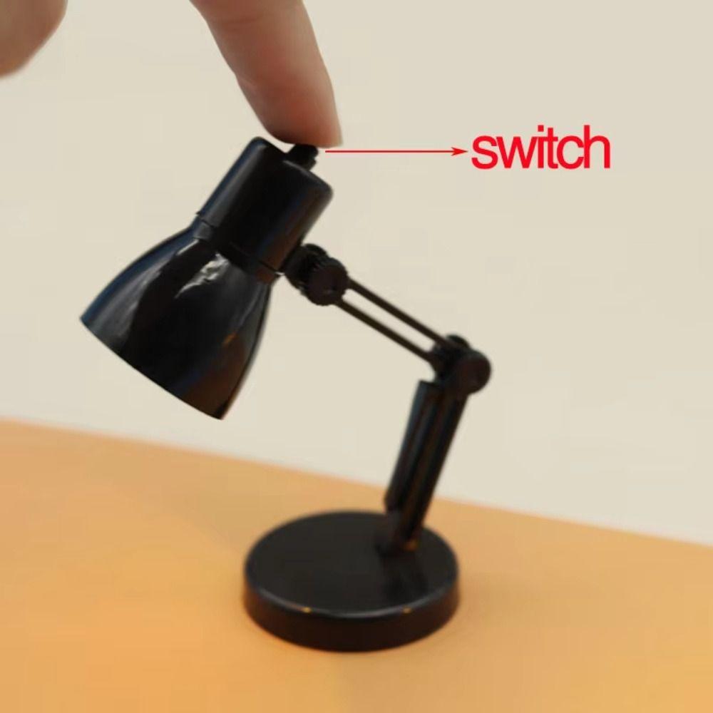 Mini Reading Night Lamp Foldable Bedhead Lights Creative LED Desk Lamp Student Dormitory