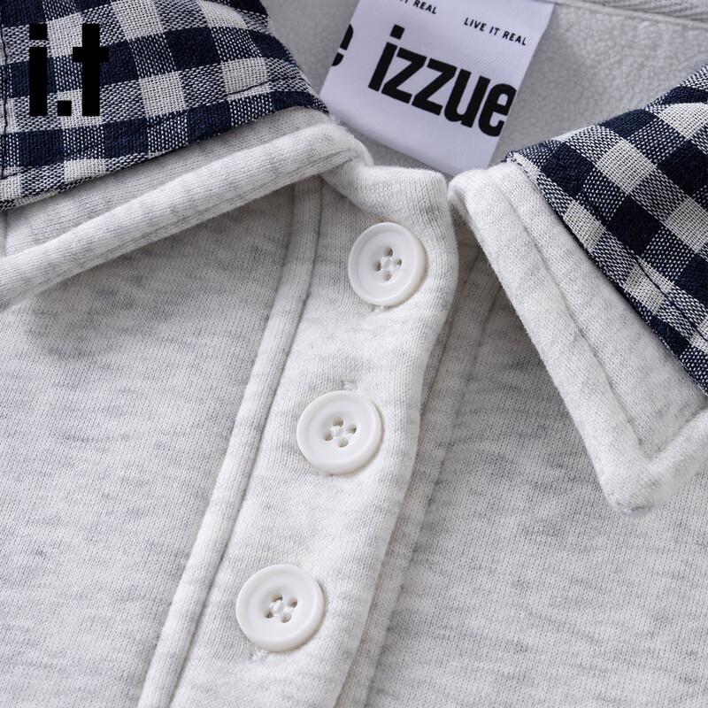 Izzue IT Women's Cartoon Embroidered Fleece-Lined Sweatshirt