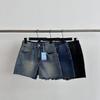 C S In The Room Ykk Zipper Cut Off Denim ShortS 3Color 5Size
