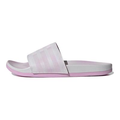 Adilette Comfort Šľapky Sivé Priehľadné Lila Dámske Tenisky Fialová Tmavosivá Oblačno-Biela FZ4878