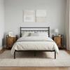 Nightstand 2 Pcs. Reclaimed Wood Engineered Wood
