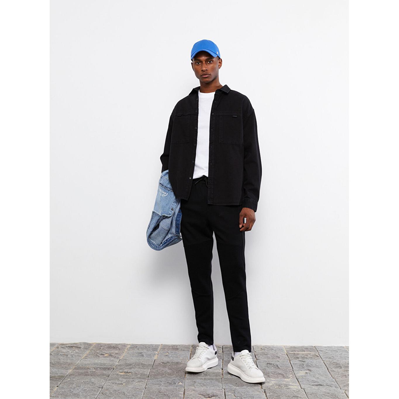 

Мужские спортивные штаны Slim Fit, черные