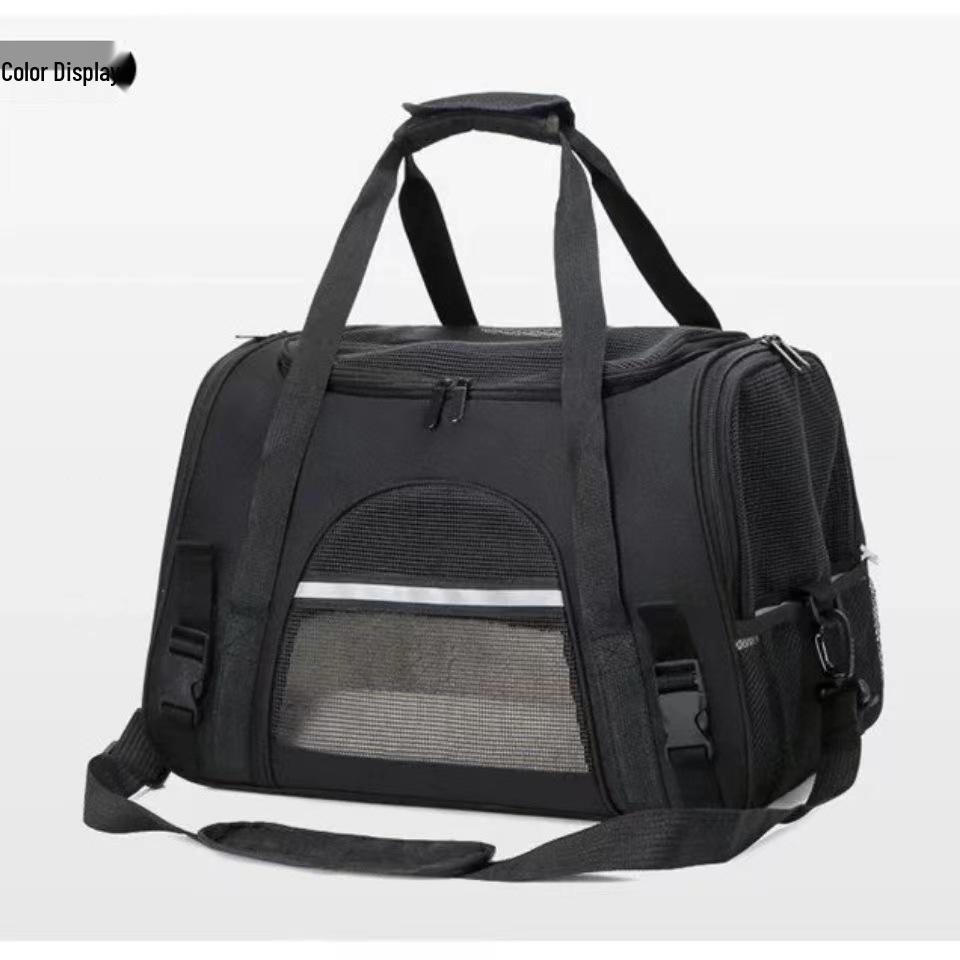 Portable Crossbody Pet Carrier | Breathable Bag for Cats & Dogs