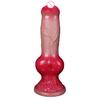 Liquid Silicone Shaped Dog Dildo Rear Anal Plug Dildo Female Masturbator Sex Products