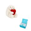 JELLYCAT Valentinstag Bonnie Hase Rotes Herz Puppe Plüschtier 18/31cm Höhe