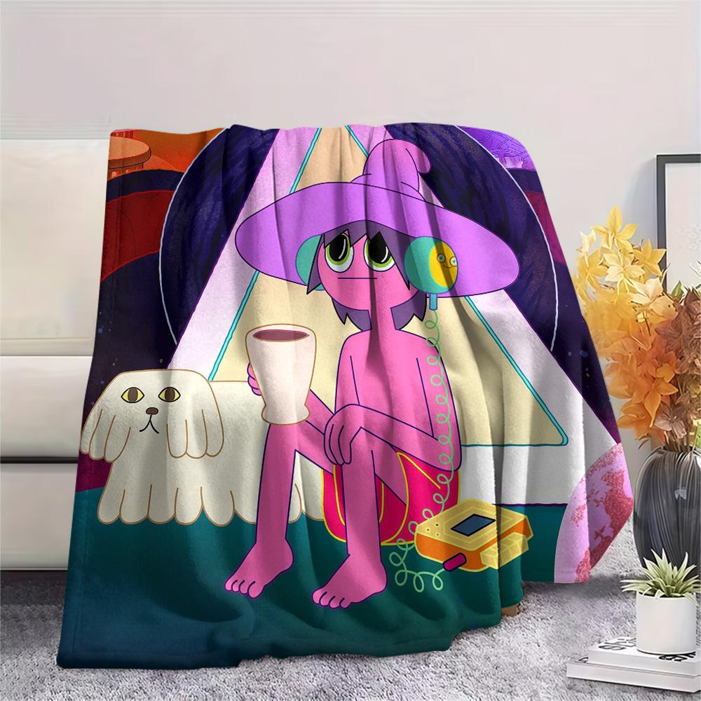 Gilroy  Print Flannel Blanket, High quality Comfortable for All Seasons, Home Decor, Warmth and Comfort