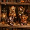 Vintage Garden Fairy Craft Patchwork DIY Kit, Flower Fairies Sewing Make 4 Kit Dolls, Beginner-Friendly Project for Home Decor Handmade Gift