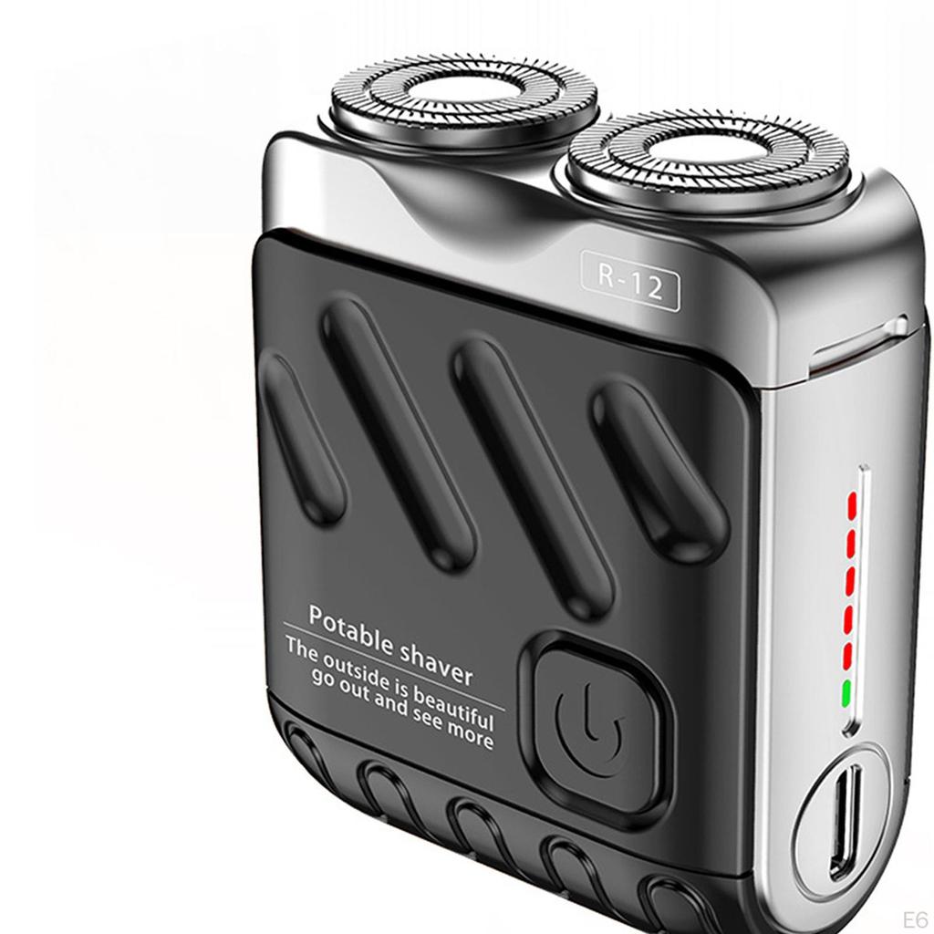 Mini Shaver Easy to Use Beard Razor for Traveling Outdoor Indoor Household