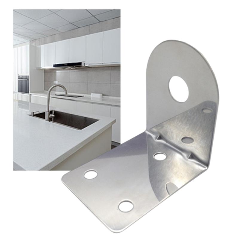 Heavy Type Goosenecks Faucet Brackets Corrosion Resistant 2 Ways Connectors Universal Sink Shower Mounting Hardware