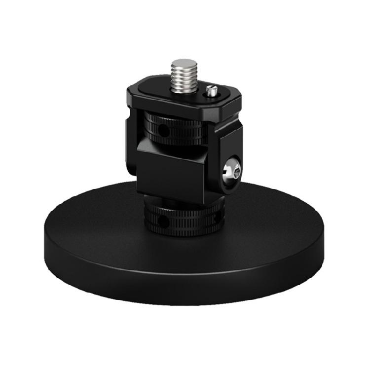 Silny Magnetyczny Uchwyt Zaciskowy do Kamery Z Pozycjonowaniem 360° Korpus ze Stopu Aluminium Warstwa Ochronna z Silikonu Dla Stabilnego Ujęcia