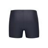 Li Ning Swimming Series Letter Mid Waist Straight Leg Swim Shorts Men swimwear Black ASLT087-1