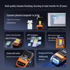 Shuofang MP50 Upgraded Portable Bluetooth Label Printer CN Plug (adapter Included)