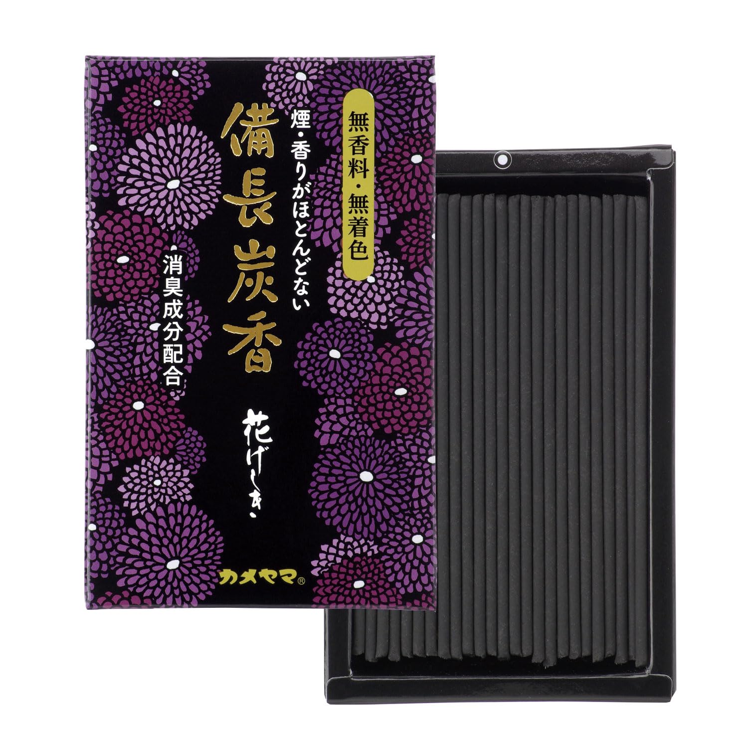 

Kameyama Hanageshiki Binchotan Mini 150 Содержит дезодорирующие ингредиенты Уголь, Размер, Прибл.. 50 г, Прибл.. Стики, Без запаха, Без цвета, чёрный