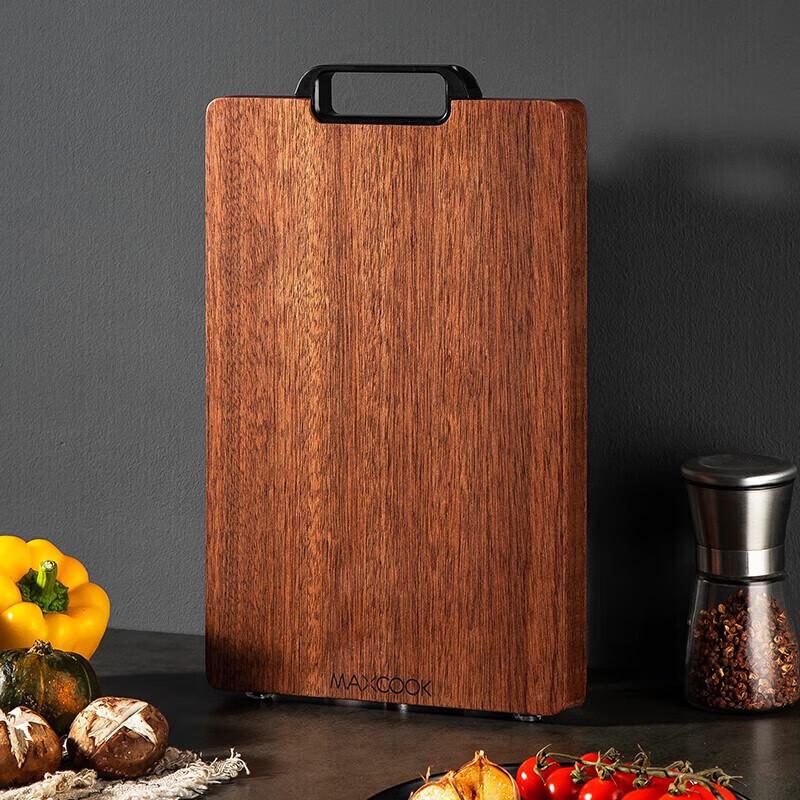 MAXCOOK Ebony Wood Cutting Board